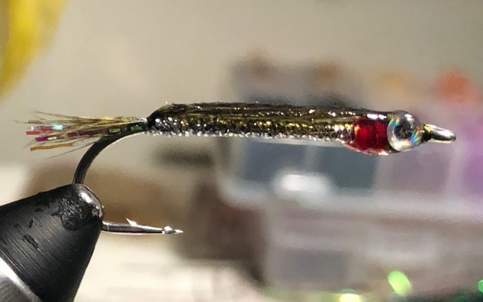 Easy to Tie Fry Pattern - No epoxy needed and Bull Trout love them!